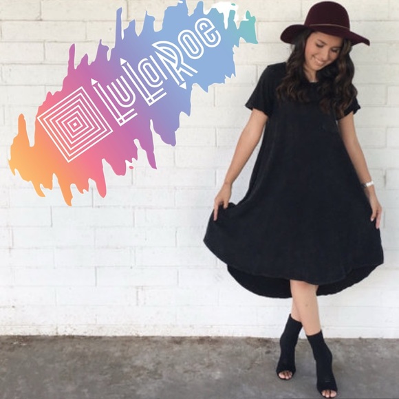 LuLaRoe Dresses & Skirts - NWT LulaRoe Carly Noir XS high-low swing dress